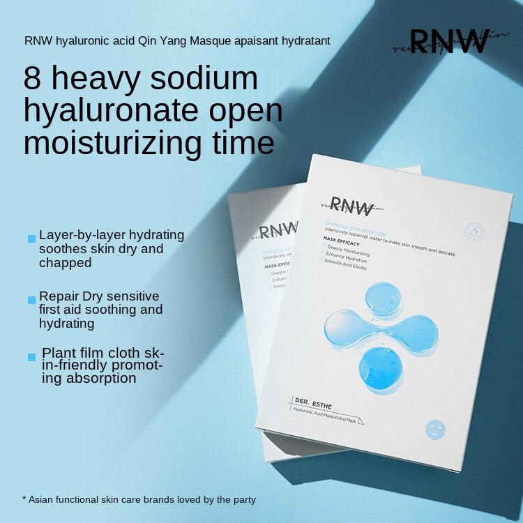 RNW Mặt Nạ Hyaluronic Acid Dưỡng Ẩm Làm Trắng Da Tự Nhiên Lâu Trôi