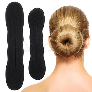 Dụng cụ búi tóc bằng nhựa màu đen