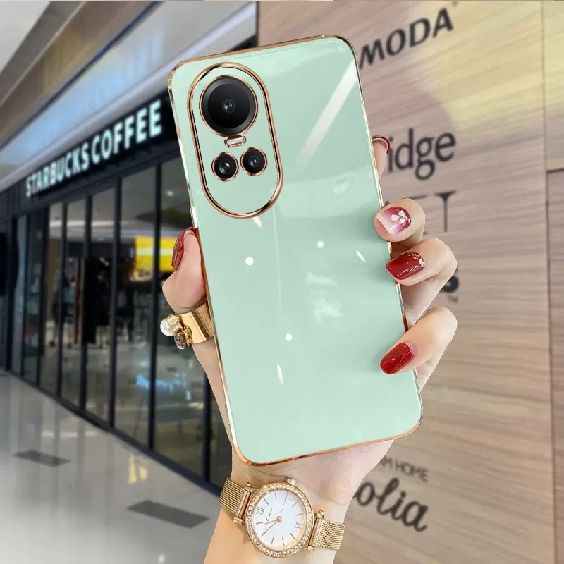 Ốp lưng OPPO Reno 10 5G Ốp Điện Thoại Viền Thẳng Cho OPPO Reno 10 Pro 5G / Reno 8T 5G / Reno 8Z 5G / Reno 7Z 5G / Reno 8 / Reno 7 / Reno 10 5G ZB
