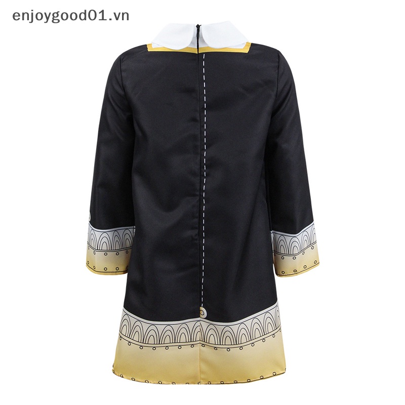 *Halloween Decor Quà Tặng} Trang Phục Cosplay Sát Thủ Yor Forger Phong Cách Gothic Vớ Da