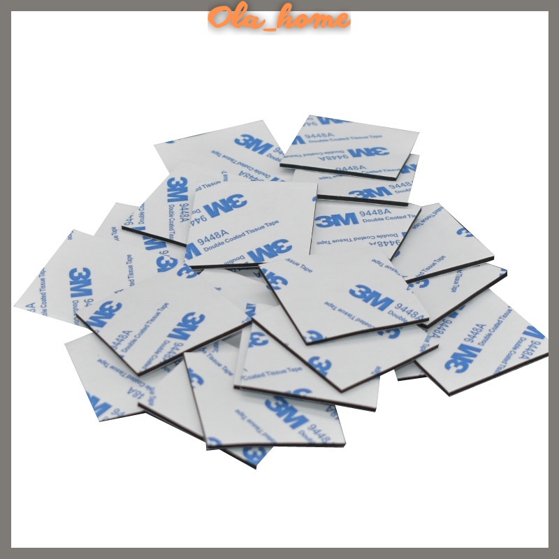 Miếng dán 3M với 2 mặt siêu dính, gắn giá đỡ điện thoại trên ô tô, camera hành trình