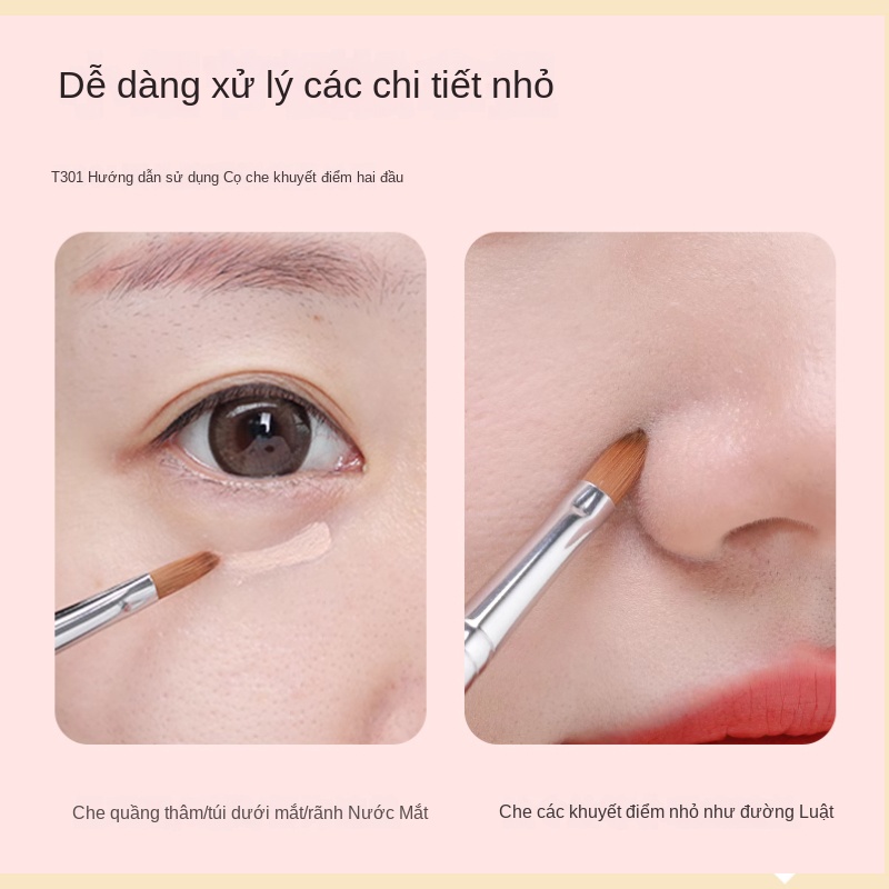 Chi Tiết Che Khuyết Điểm Bàn Chải T22 Rách Rãnh Chi Tiết Bàn Chải Che Khuyết Điểm Che Khuyết Điểm Bàn Chải Tóc Mềm Che Khuyết Điểm Cọ Trang Điểm Bán Buôn