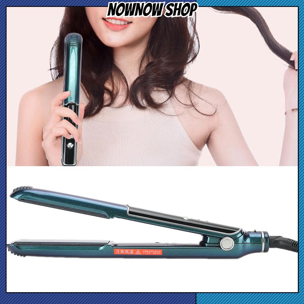 NOWNOW SHOP Máy Duỗi Tóc Làm Nóng Nhanh Chăm Sóc Có Thể Điều Chỉnh Dụng Cụ Tạo Kiểu Cho Salon 220V