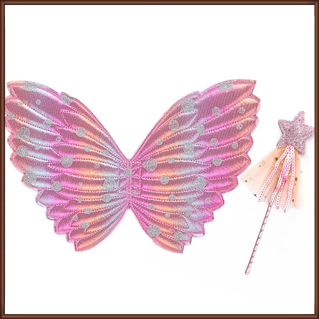 Bộ 3 Đôi Cánh Thiên Thần Dễ Thương Dành Cho Bé Gái 4-6 Tuổi