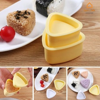 Khuôn làm cơm nắm hình tam giác bằng nhựa pp cấp thực phẩm chống dính tiện dụng diy
