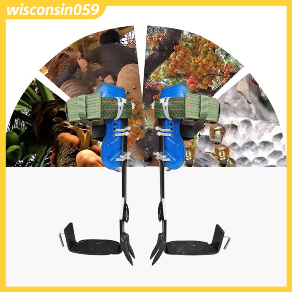 Wisconsin059 Thép Tấm Gai Leo Cây Thiết Bị Có Dây Đứng Chống Trượt Cột Giày Núi