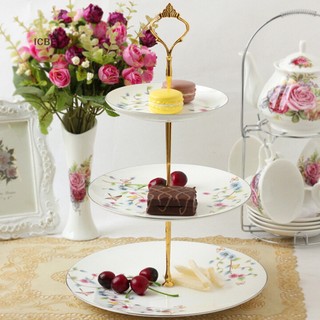 Ic 1set 3 hoặc 2 tier cake plate stand handle fitg hardware rod plate stand vn