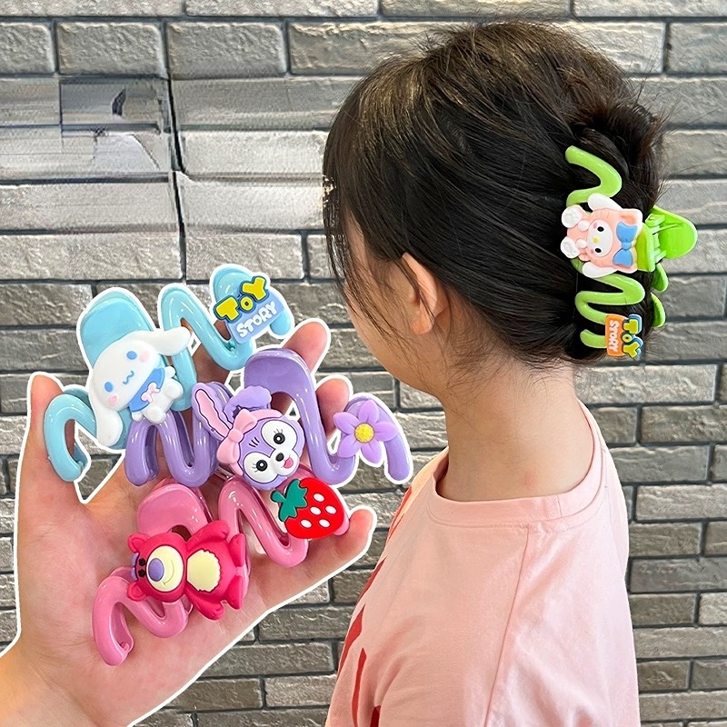 kẹp tóc xinh phụ kiện tóc kẹp càng cua cỡ lớn kẹp phồng tóc kẹp tóc hàn quốc kẹp tóc càng cua kẹp càng cua hàn quốc kẹp càng cua cỡ lớn Kẹp tóc Kẹp Tóc Hình Hoạt Hình Xinh Xắn Cho Bé Gái