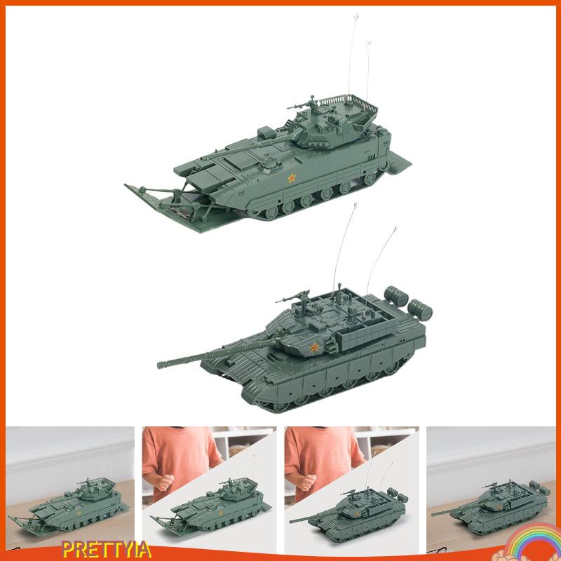 1:72 mô hình xe tăng bọc thép đồ chơi giáo dục tự làm lắp ráp xe tăng lắp ráp mô hình xe bánh xích theo dõi cho bữa tiệc ủng hộ mặt bàn trang trí trẻ em