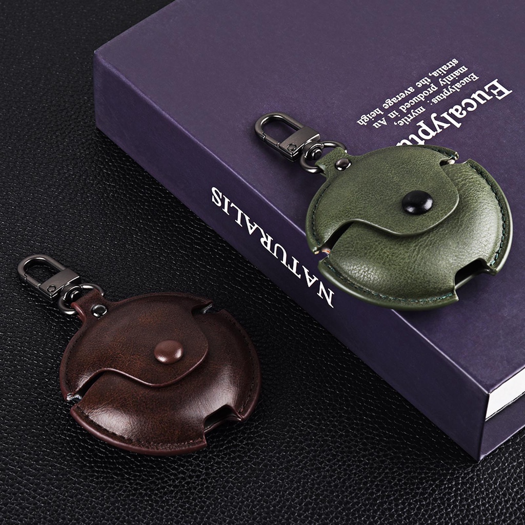 Bao da huawei freebuds 4i leather soft protect case cho nam dành cho nam giới bao da freebuds 5i mới có móc khóa