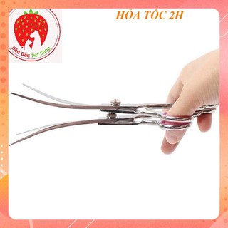 [ Bán sỉ ] kéo cong cắt tỉa lông cho thú cưng
