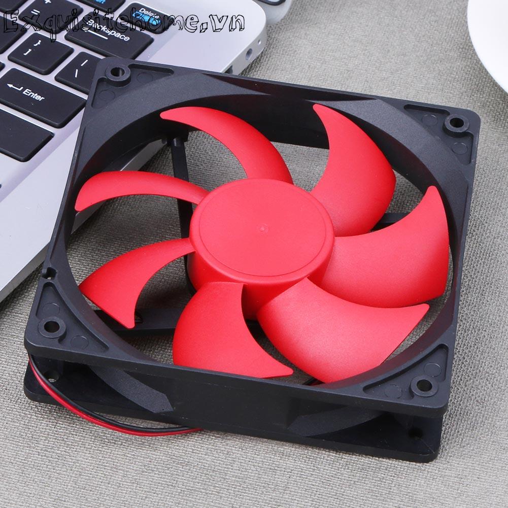 Quạt làm mát 2pin 12cm 120mm dc12v 1800r 120x120x25mm cho pc