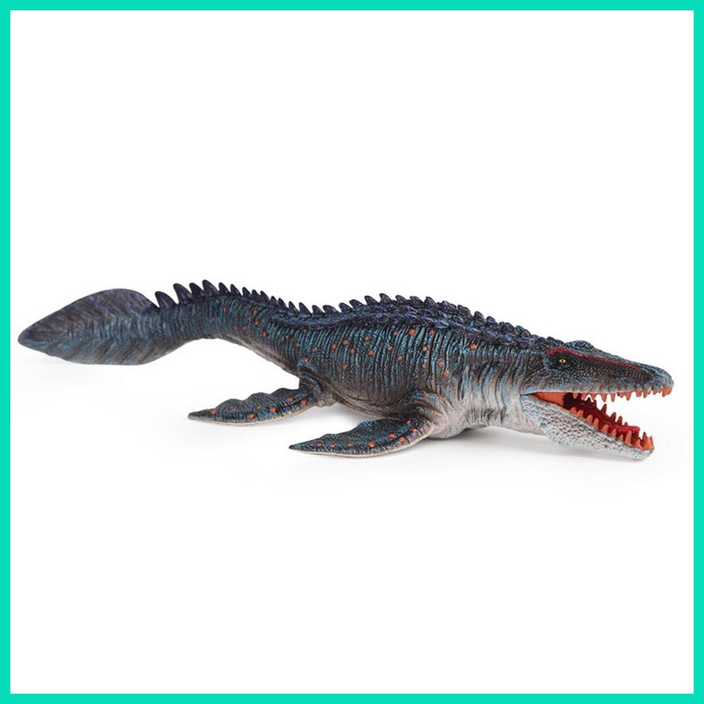 Đồ chơi khủng long jurassic mosasaurus 34cm / 13,4in động vật biển thực tế mosasaurus đồ chơi cho trẻ em hình khủng long cho hjuvn