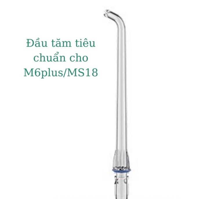 Bộ 4 đầu thay dành cho Máy tăm nước M6 Plus/Ms18 - Lẻ đầu thay máy tăm nước M6plus/Ms18 cho răng niềng