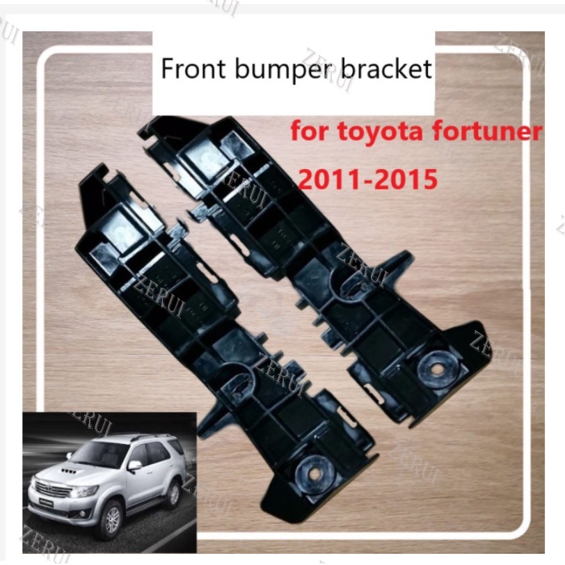 1 Cặp Giá Đỡ Cản Trước Cho Xe Hơi FORTUNER 2011 2012 2013 2014 2015