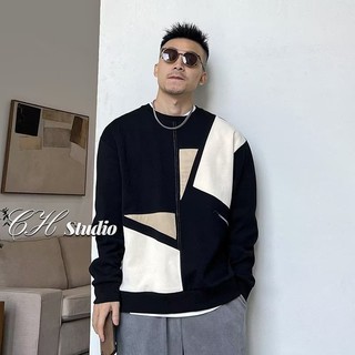Jhzc Áo sweater Cổ Tròn Thời Trang Thu Đông Dành Cho Nam Giới