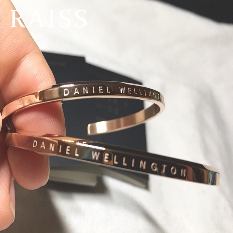 Vòng tay Cuff thép titan thiết kế đơn giản thanh lịch thời trang dành cho nam và nữ