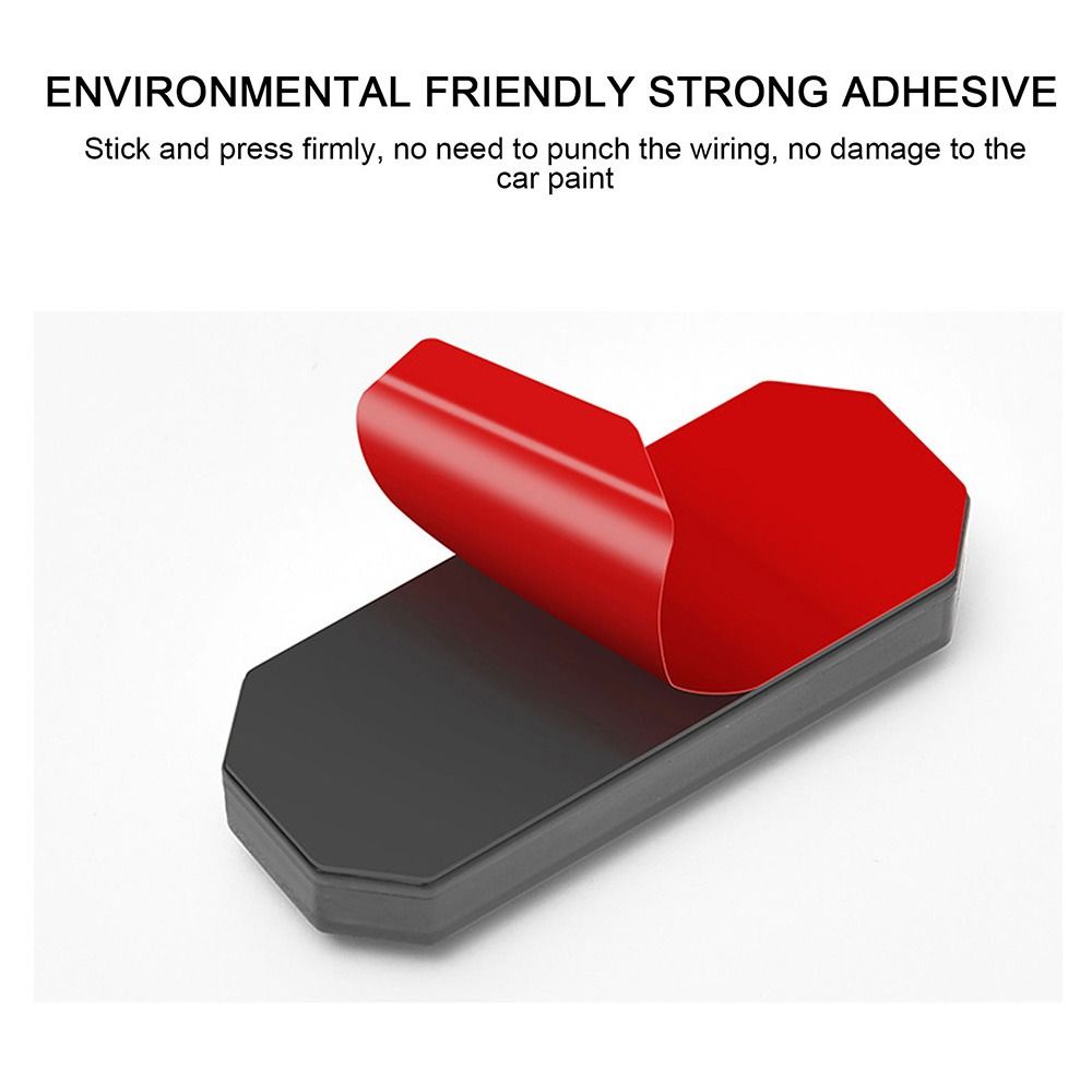 Đèn led ô tô chạy bằng năng lượng mặt trời đèn cảnh báo nhỏ mô phỏng đèn an ninh cho xe van đuôi đèn chống nhấp nháy phía sau đèn cảnh báo