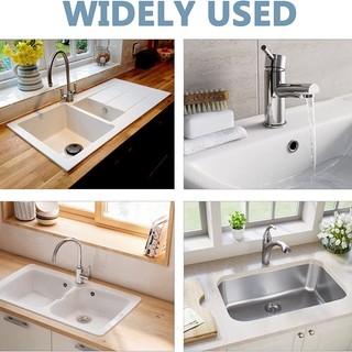 Multi-purpose kitchen sink hole round overflow cover / round trim chrome solid brass sink hole round drain cap / phòng tắm vòi chậu chèn trang trí nội thất