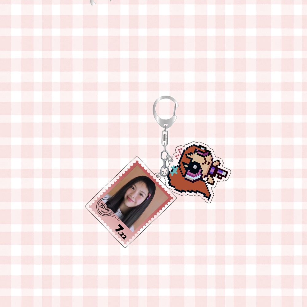 Kpop newjeans danielle haerin hanni keychain bag mặt dây chuyền