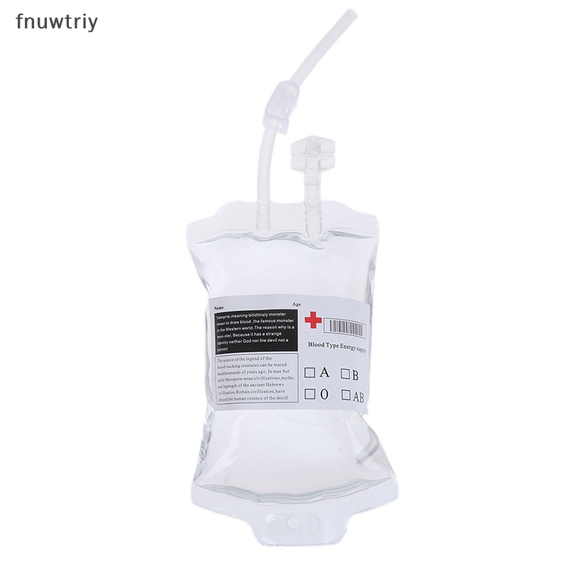 350ml pvc túi năng lượng tái sử dụng cho máu halloween vampire pouch props vn