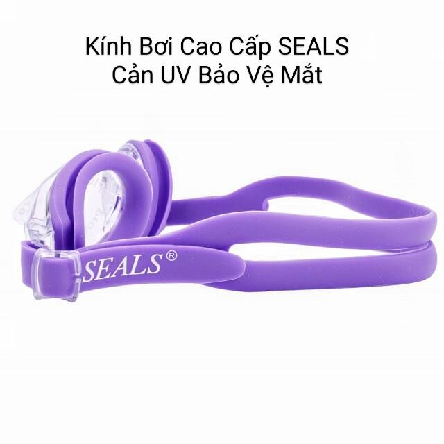 Kính Bơi Cao Cấp Seals - Kính Bơi Trẻ Em Người Lớn Chống Tia UV Loại Tốt