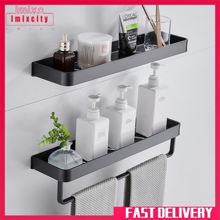 Imixcity wall-mounted storage shelves đa chức năng rust-proof towel rack organizer for bathroom kitchen