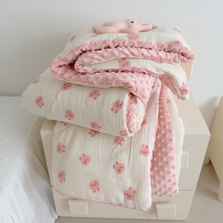 Mền trẻ em mền trẻ em mùa xuân và mùa thu chăn bốn mùa vải cotton phổ thông