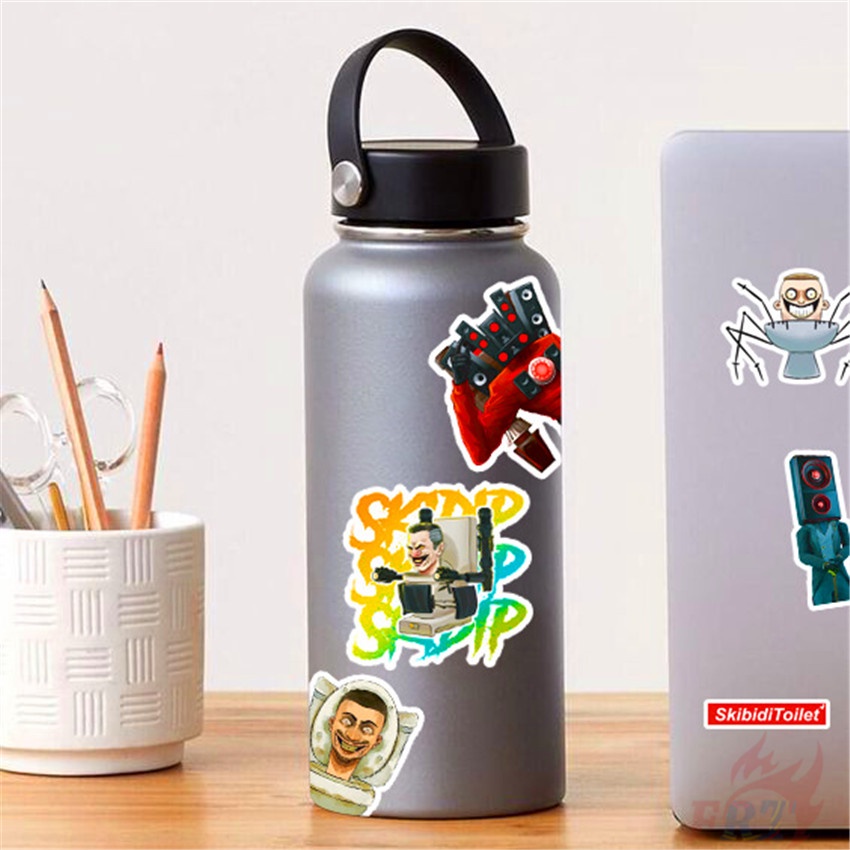 ❉ Skibidi Toilet Series 03 Stickers ❉ 50Pcs/Set Waterproof DIY Fashion Decals Doodle Stickers