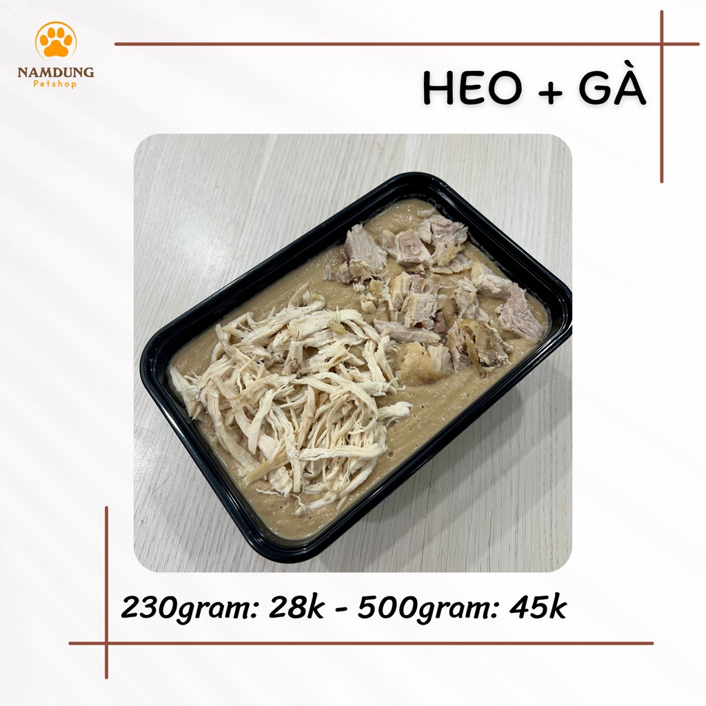 Pate tươi cho chó, mèo - giao hoả tốc tại Sài Gòn