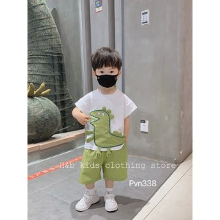 Bộ khủng long xanh dành cho bé trai 8-30kg
