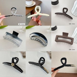 Kẹp Tóc Nhựa acrylic Màu gradient Trong Suốt Phong Cách Hàn Quốc