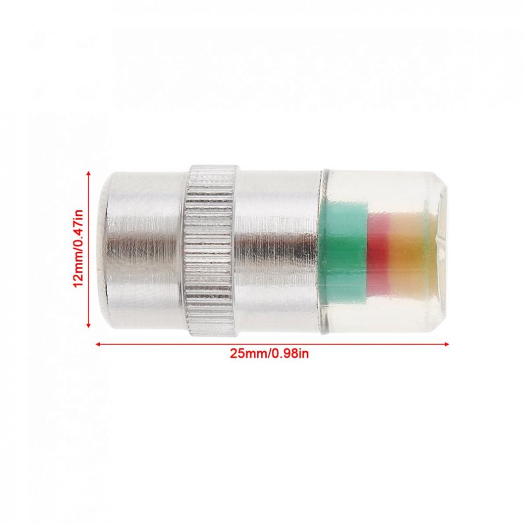 2.4 bar 36 psi máy theo dõi áp suất lốp ô tô bền van chỉ báo cảm biến công cụ chẩn đoán