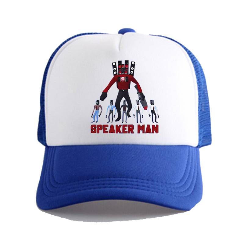 Ere1 skibidi toilet mũ cao điểm dễ thương mũ chống nắng thoáng khí mùa hè mũ bóng chày đa năng thể thao giải trí mũ lưới mũ chống nắng