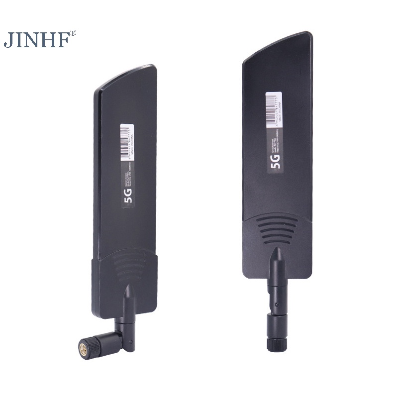 Jinhf 5g 4g bộ định tuyến wifi antenna 40dbi gấp tín hiệu tăng cường phạm vi rộng 600 ~ 6000mhz nóng