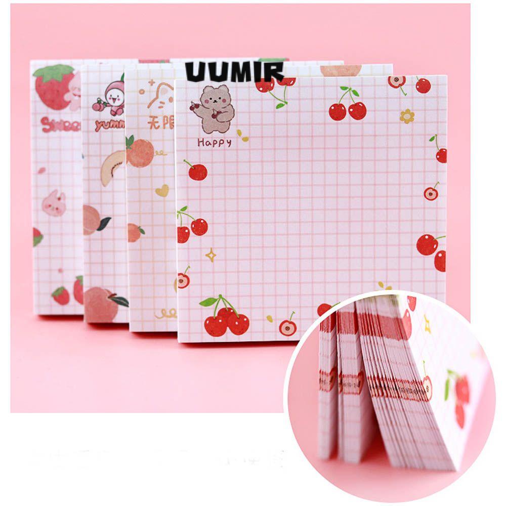 UUMIR Memo pad message paper strawberry scrapbooking văn phòng & đồ dùng học tập tấm viết memo note notepad