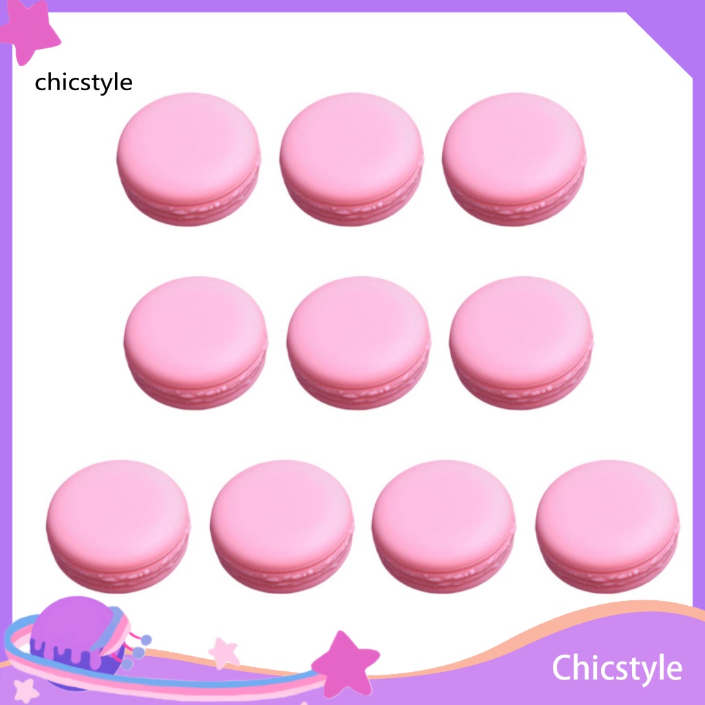 Chic 10 cái chai mỹ phẩm nhựa khách sạn cung cấp kem dưỡng mắt macaroon du lịch chai kem cách ly leak-proof