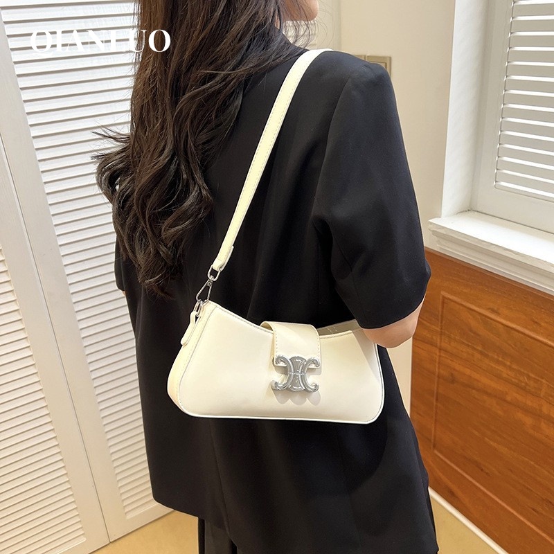 QIANLUO túi bao tử nữ túi đeo hông túi xách nữ đeo chéo 2023 NEW L98S0BS