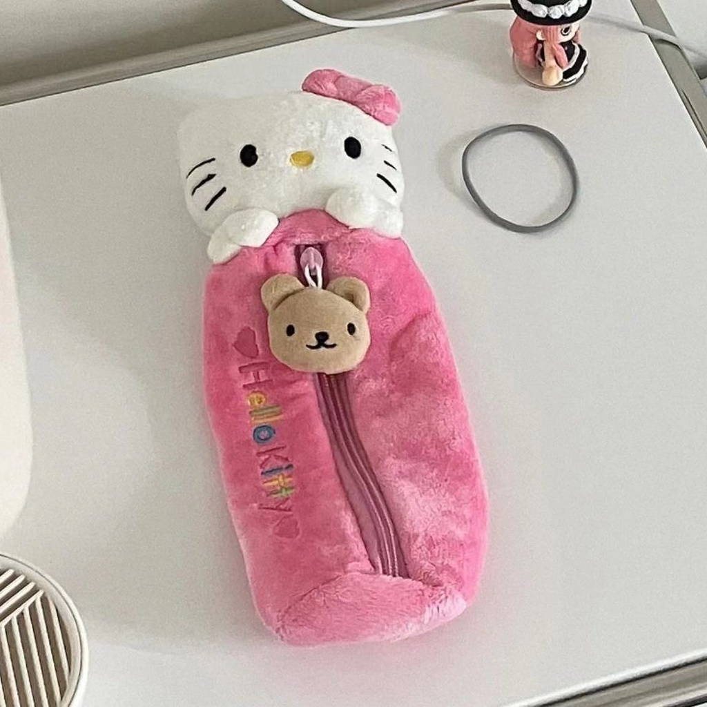 Sy2 Túi Đựng Bút Đa Năng Hình sanrio Hello Kitty Cỡ Lớn Dễ Thương Cho Học Sinh ys2