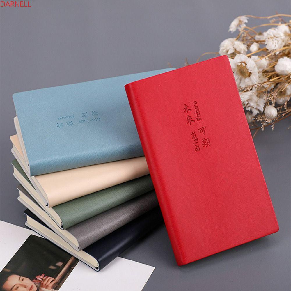 Darnell a7 mini pocket notebook, memo diary planner agenda organizer, simple taking notes diary notebook business notepad student