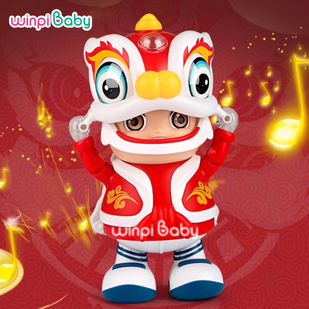 Kỳ lân nhảy múa phát nhạc kèm pin - Đồ chơi vui nhộn dành cho bé trai và bé gái