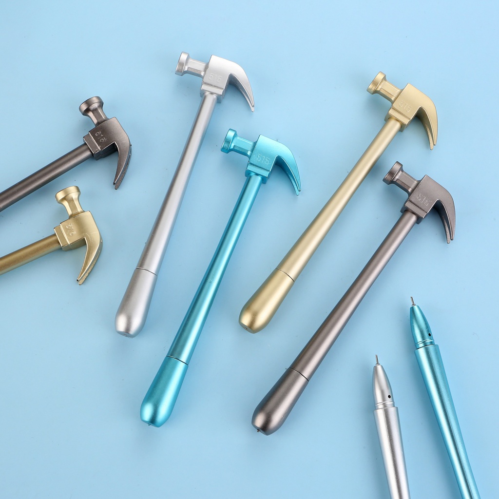 Bút Hình dạng búa Công cụ sáng tạo Văn phòng phẩm Sản phẩm sinh viên Thiết bị văn phòng Quà tặng Giải thưởng Ngẫu nhiên 1 bút