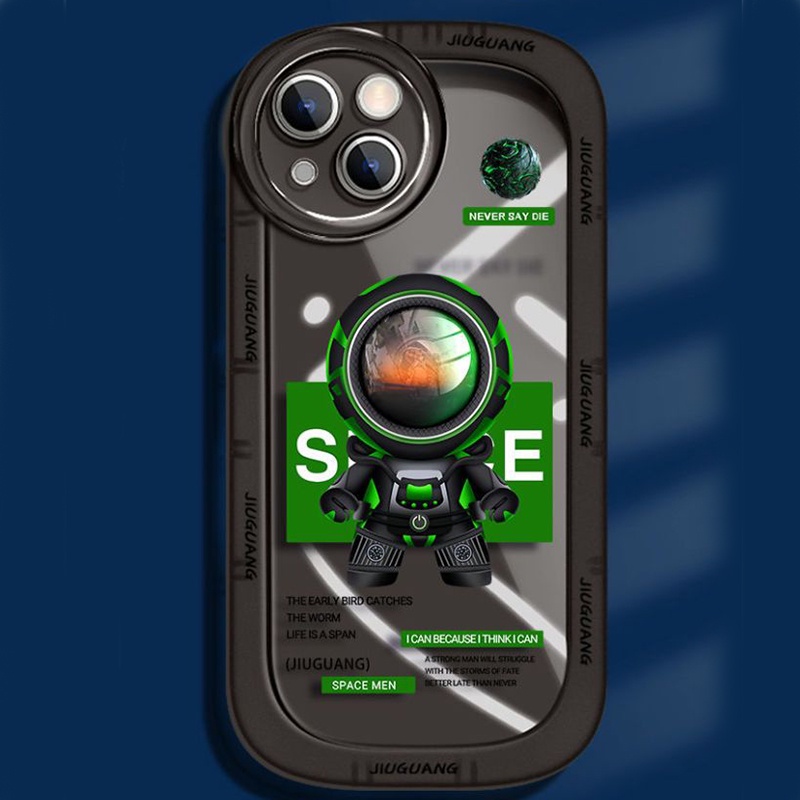 Ốp Điện Thoại TPU Hình Phi Hành Gia Cho IPhone 14 Pro Max 13 11 12 Pro Max XS X XR SE 2020 6S 8 7 Plus