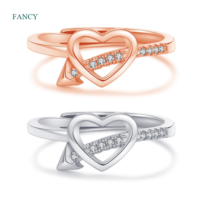 Nhẫn Đính Hôn Đôi Khắc Chữ Infinity Love Màu Sắc Thời Trang Dành Cho Nữ