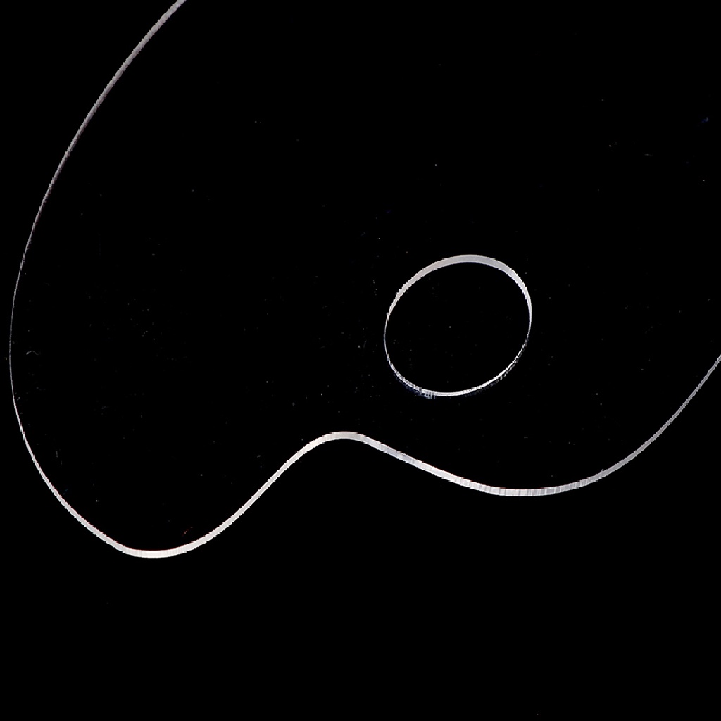 1 Bảng Acrylic Trong Suốt Dùng Trộn Màu Nước Vẽ Tranh Tiện Dụng