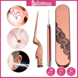 Bộ lấy ráy tai có đèn cao cấp