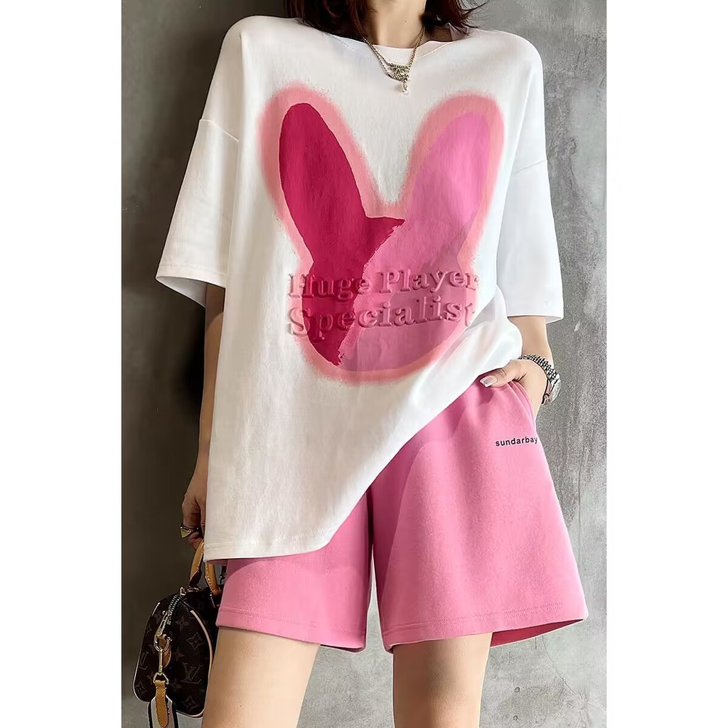 Quần short NRVP thể thao dáng rộng phong cách Hàn Quốc thời trang