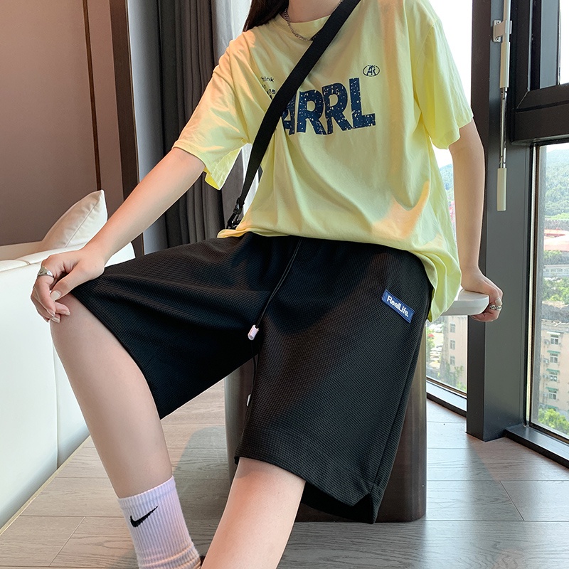 NRVP Quần Short Thể Thao Dáng Rộng Phong Cách Thời Trang Hàn Quốc