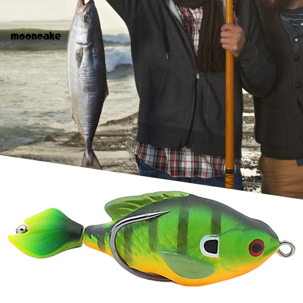 Mồi Câu Cá Giả 3D Không Biến Dạng 7.5CM / 8.6G Có Móc Sắc Bén