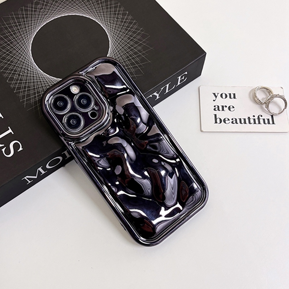 Ốp Điện Thoại Mạ Điện Họa Tiết Sao Băng Màu Xanh Dương / Tím Cho iPhone 14 Pro Max 14Pro 14 13 Pro Max 12 Pro Max 11 XsMax xr X 7Plus